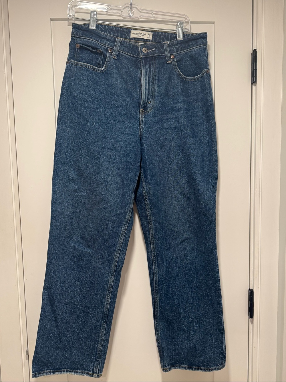 Abercrombie Vintage Straight High Rise